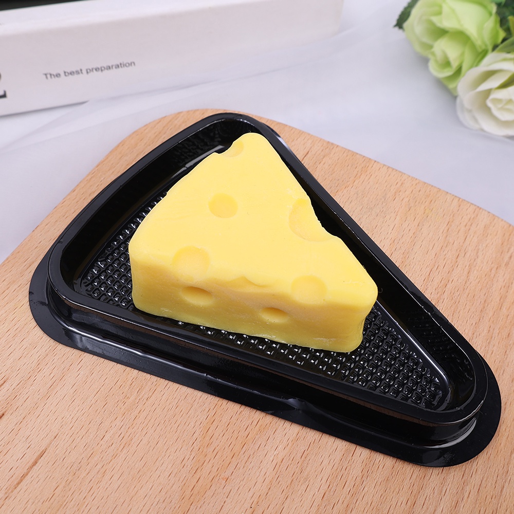 [Harga Grosir] Kotak Kue Segitiga Bening 8inci Perlengkapan Penyimpanan Makanan Bakery Rumahan Portable Dessert Packing Box Sealed Cheese Bread Container