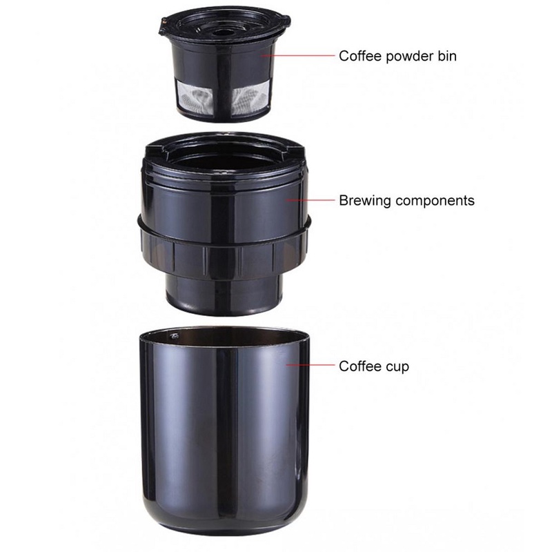 Electric Espresso Coffee Maker Portable / Mesin Kopi / Mesin Pembuat Espresso / Portable Elektrik Coffee Maker / Espresso Coffee Maker