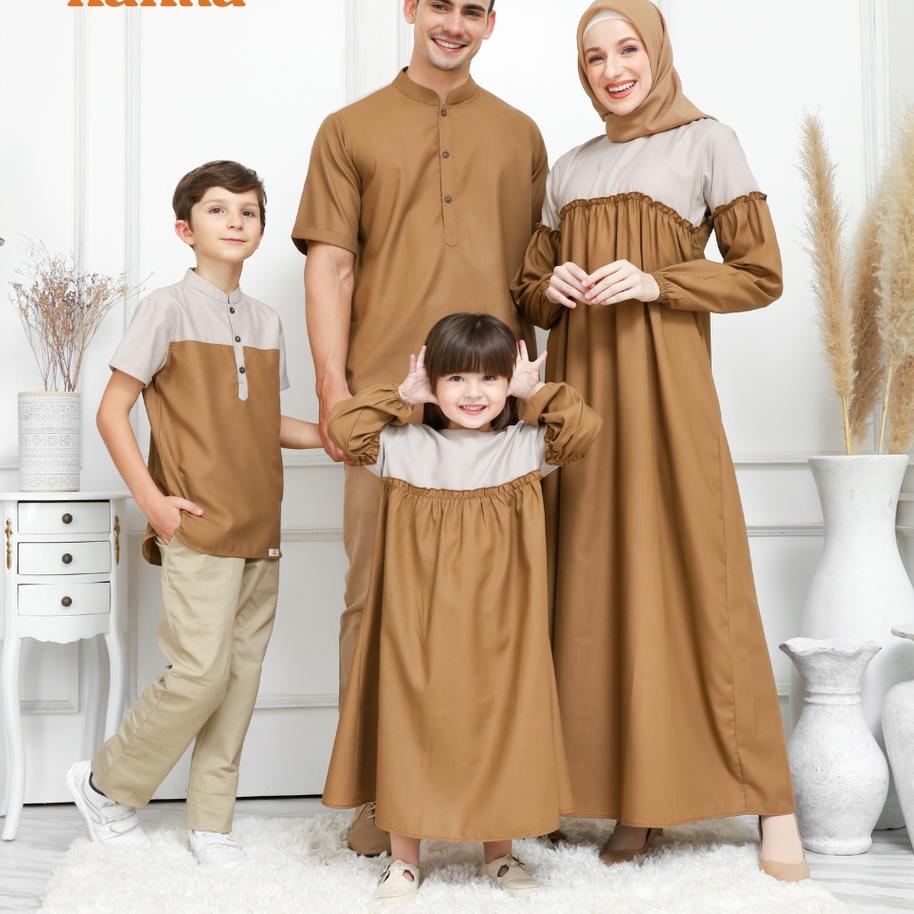 ✲ Kakha - Raya Series (Khaki) - Sarimbit Keluarga Muslim ➪