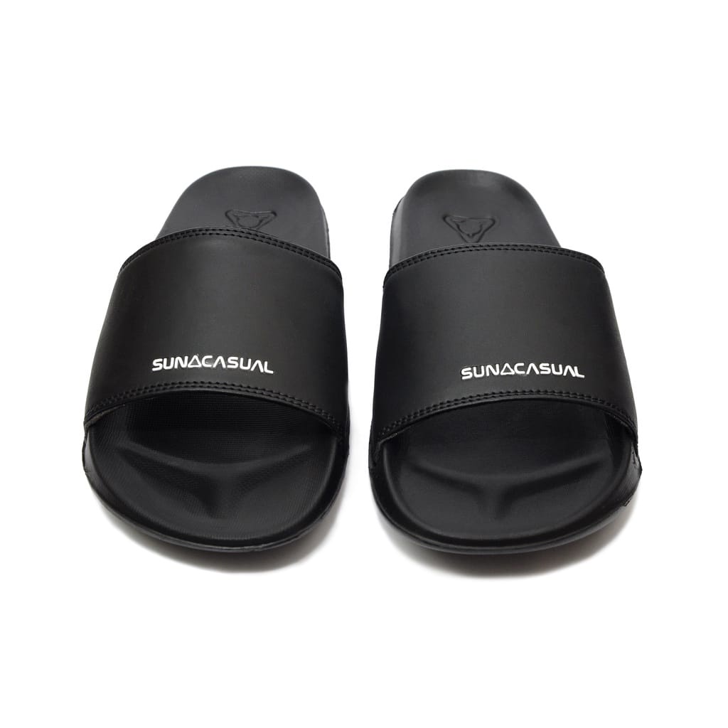 Sun Casual - Core 1 / C1 Black | Slippers Slide | Sandal Pria