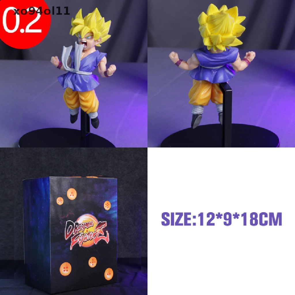 Xo 16 cm Dragon Ball GT Figure Little Son Goku Figure Super Hero Figurine Mainan PVC OL