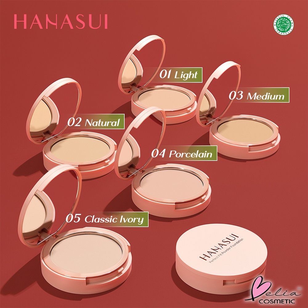 ❤ BELIA ❤ HANASUI Perfect Fit Setting Powder | Powder Foundation | Loose Powder | Two Way Cake | Bedak Padat | Bedak Tabur | BPOM