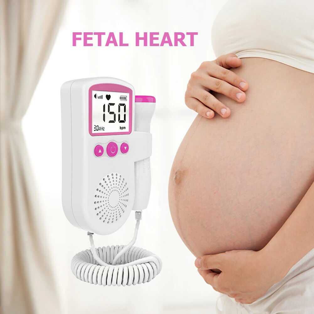 Bwesh Mesin Deteksi Jantung Janin Bayi Doppler Deteksi Janin Jantung Janin Bayi Fetal Doppler Heartrate Monitor
