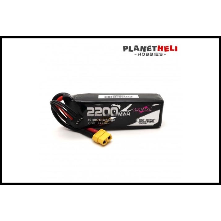 Cnhl Black Series 2200Mah 3S 11.1V 40C Lipo Battery