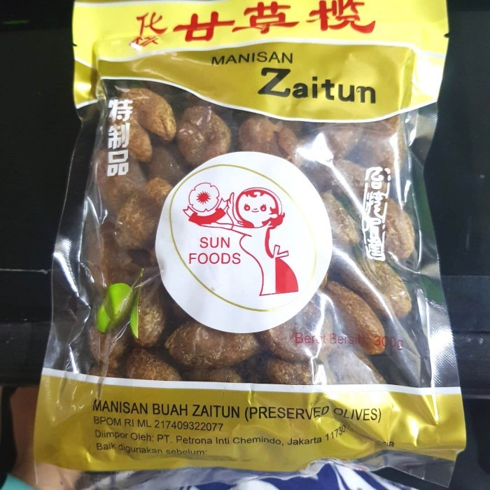 

Chen liang ji manisan buah zaitun 300gr