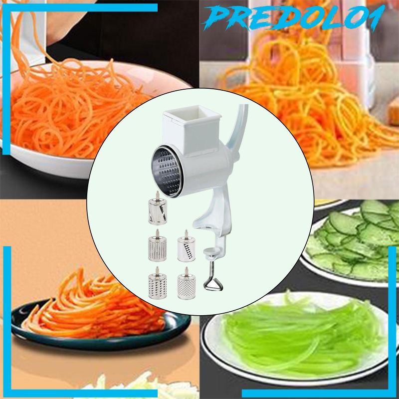 [Predolo1] Round Slicer Mandoline Aksesoris Dapur Parutan Pengiris