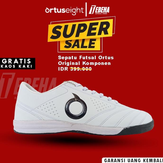 SEPATU FUTSAL TERBARU GRADE ORIGINAL KOMPONEN 100% ORTUS FORTE ORTUSEIGHT CATALYST LEGION  BBS HITAM