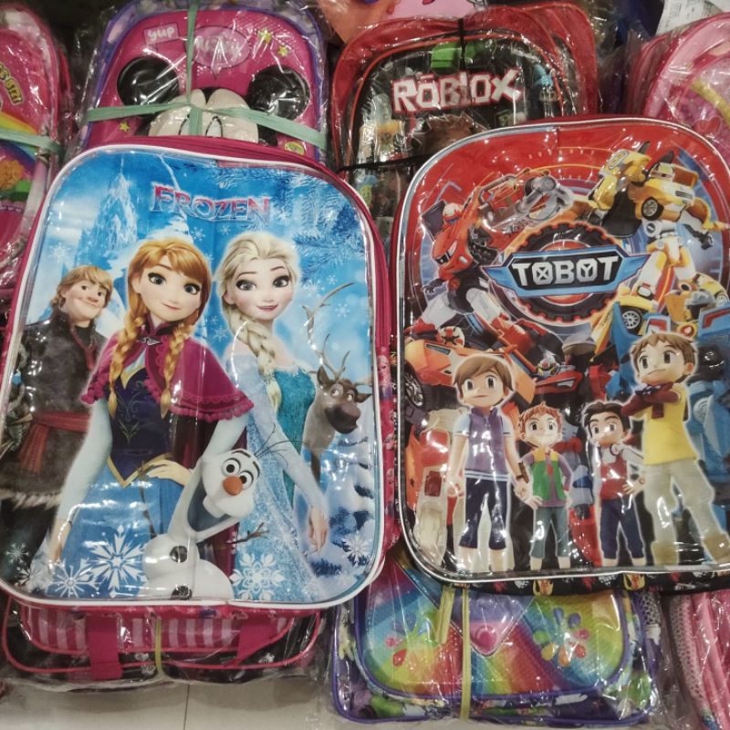 Tas Sekolah Anak Sd Berubah Gambar 3in1 / Ransel Anak Perempuan Laki-laki Sd Besar 3 karakter jadi 1