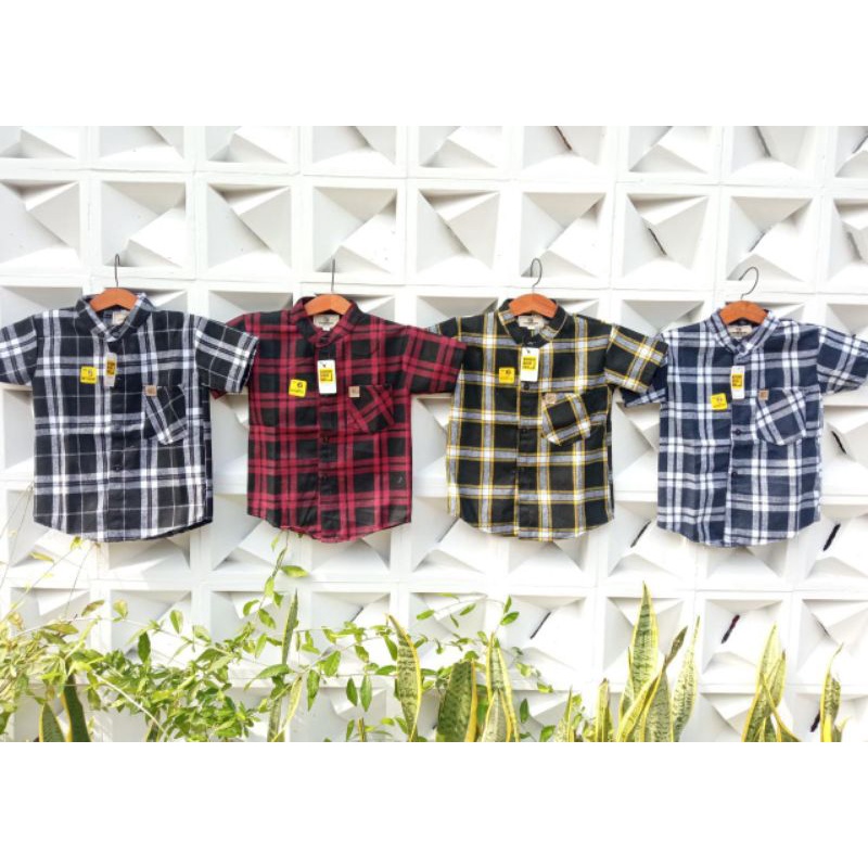 KEMEJA ANAK FLANEL BOOMBOOBEE