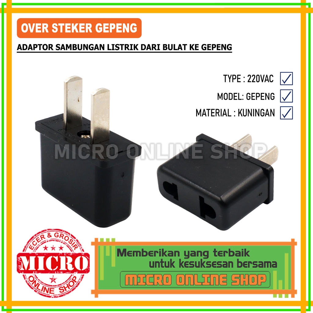 Over Steker Gepeng Narken / Over Steker Gepeng Kualitas Bagus