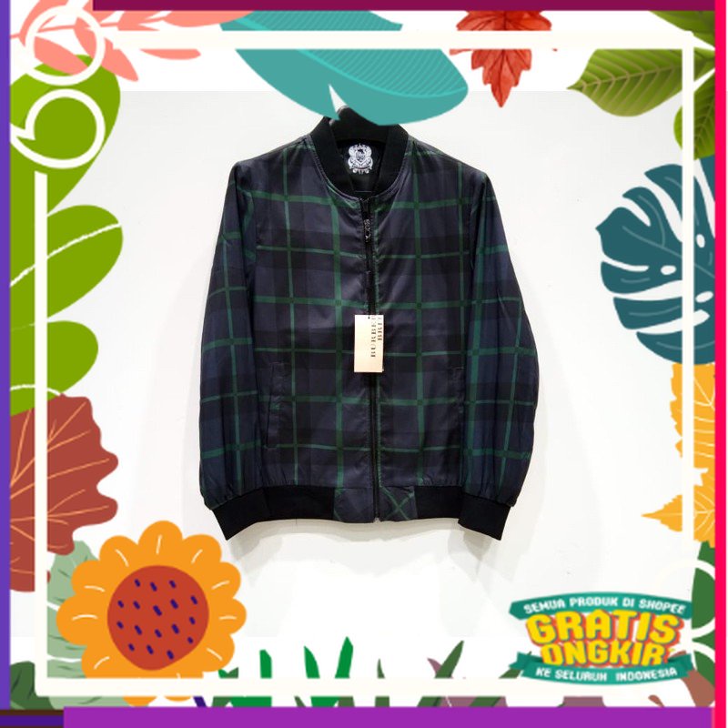 Mario Zegnoti - Jaket Parasit Impor Pria Jacket Bomber Parasut (#3029) / brown muda