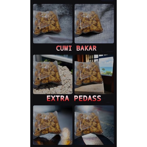 

CUMI BAKAR PEDAS LEVEL 100% cabai PADANG