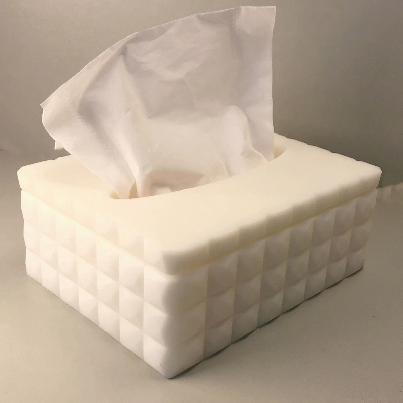 Sa Kotak Cetakan Silikon Resin Cetakan Kristal Untuk DIY Pot Bunga Pernak Pernik Kotak Tissue Box