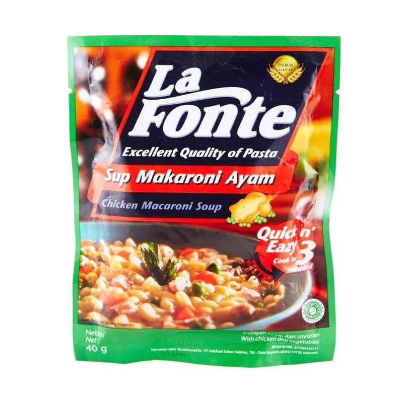 

LA FONTE Ayam Sup Macaroni [40 g]