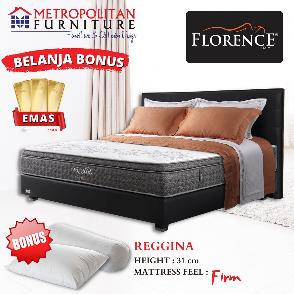 Kasur Springbed Florence Reggina Spring bed matras