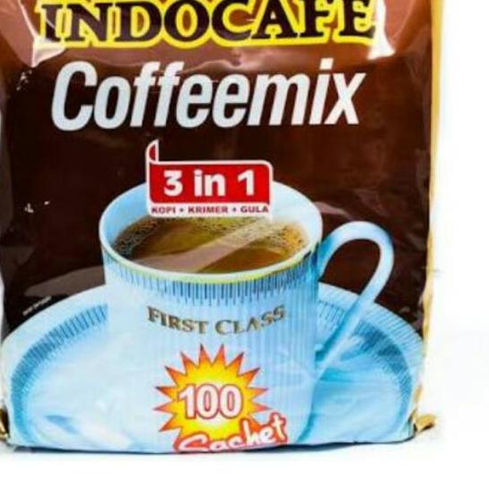 

♕ Kopi Indocafe Coffemix 3in1 [100sachet] ♥