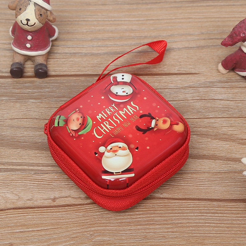 Tas Anak Selempang Clutch Bag Santa Merry Christmas Tas Angpao Dompet Anak Lucu Imut Santa Kado Meriah