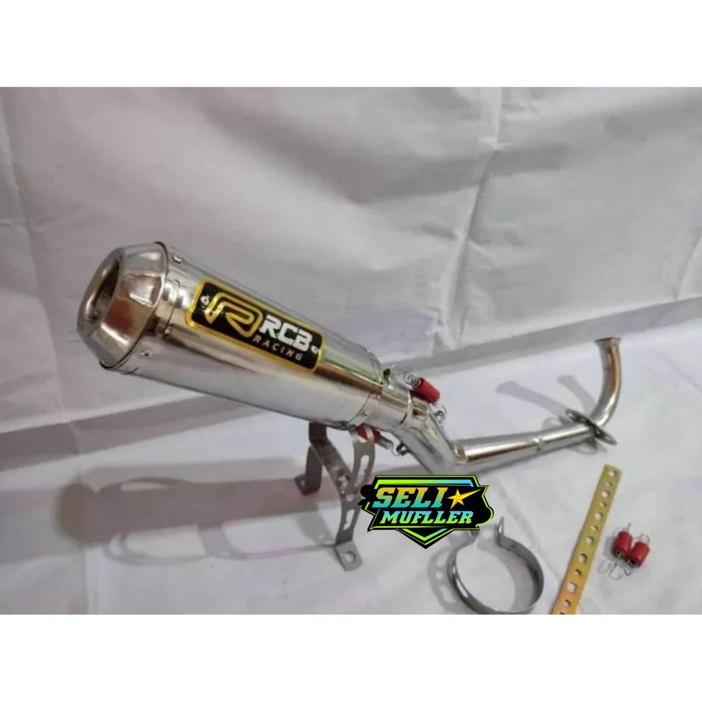 knalpot racing rcb kapsul untuk motor Mio sporty Mio M3 beat Vario