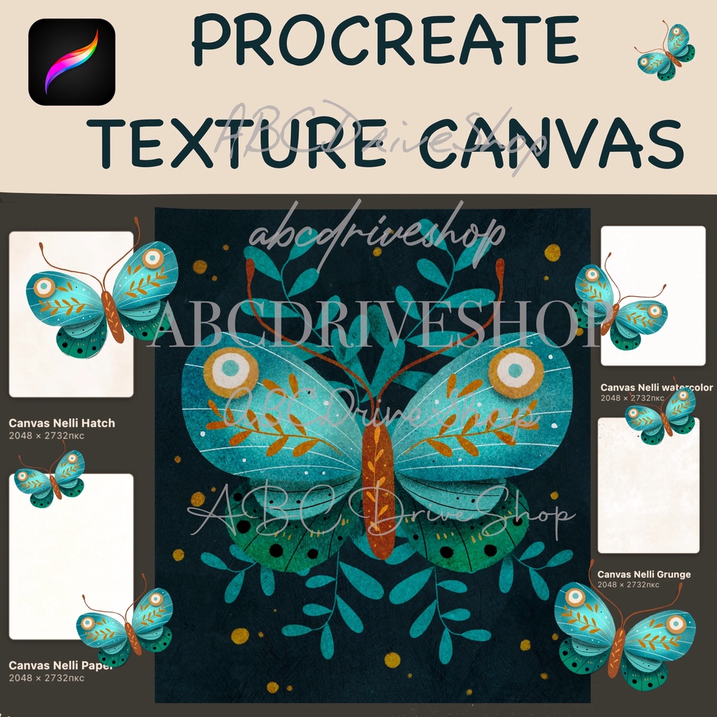 Procreate Canvas - Nelli S Procreate Canvases