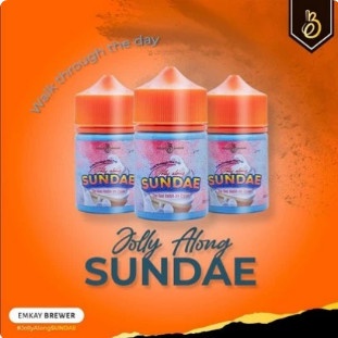 LIQUID JOLLY ALONG SUNDAE 60ML