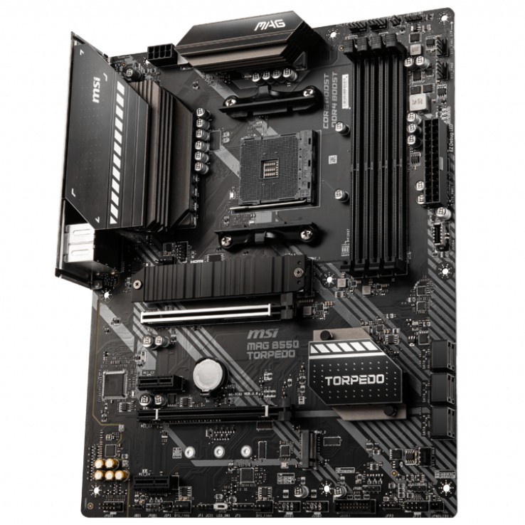 MSI MAG B550 TORPEDO Motherboard Socket AM4