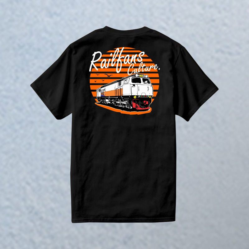 Kaos Lokomotif CC 206 Railfans Culture