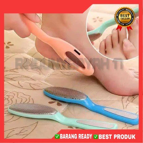 (RA)Alat Penghalus Tumit Telapak Kaki 2Step Calluses Remover Pedicure Tools Amplas Pengangkat Kulit Mati