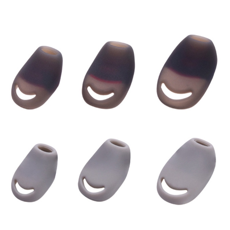Cre 3pasang EarTips Penyumbat Telinga Bahan Silikon Di Telinga EarTips Untuk Earbud Awan HyperX