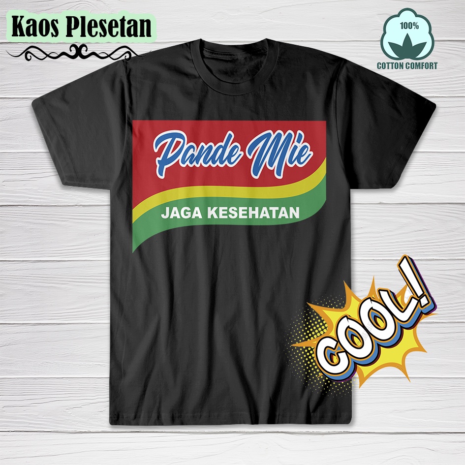 Kaos plesetan merk indomie