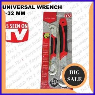 tools n parts Universal Wrench Snap N Grip Kunci Pas Ukuran 9-32 MM As Seen On TV Snap and