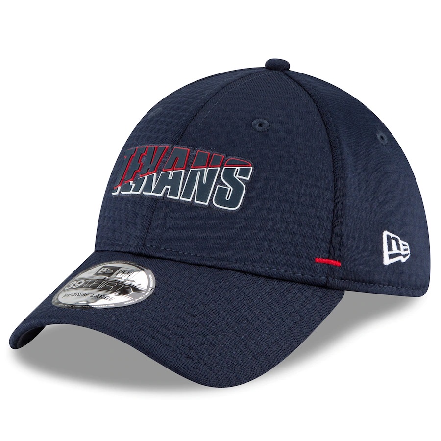 Topi NFL New Era 39THIRTY - Houston Texans Navy NFL Summer Sideline