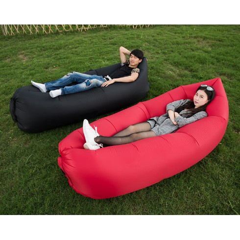 (ZENIA) LAZY BAG  AIR BED SOFA ANGIN SOFA PANTAI SOFA SANTAI TRAVELING