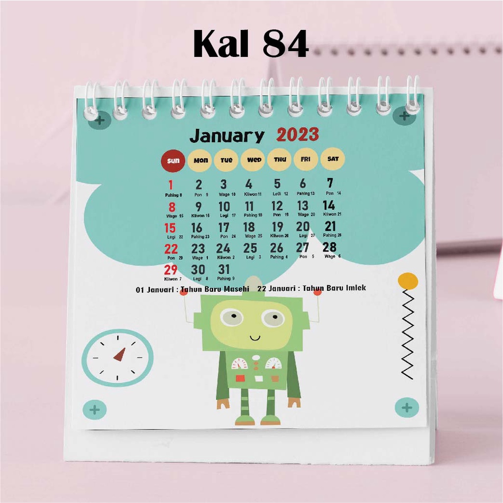 

Artomaringi Kalender Mini 2024 / Kalender Meja 2024 Custom KAL84
