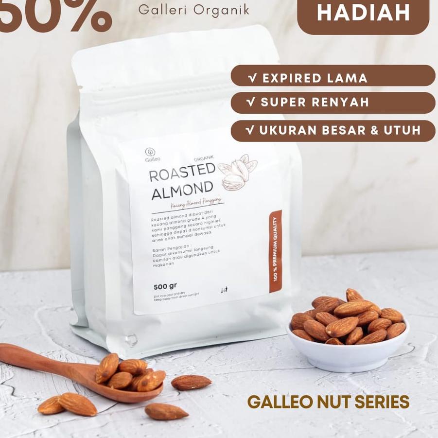 

DAPATKAN SEGERA KACANG ALMOND PANGGANG 500 GR / ROASTED ALMOND GALLEO GT7^