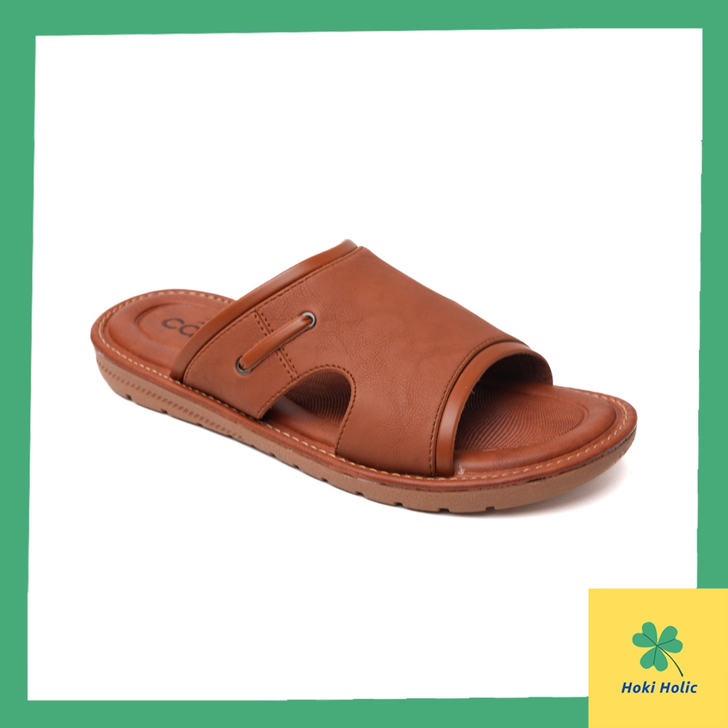 Sandal Kulit Carvil Pria Original - Sendal Jempol dan Slide Original Carvil