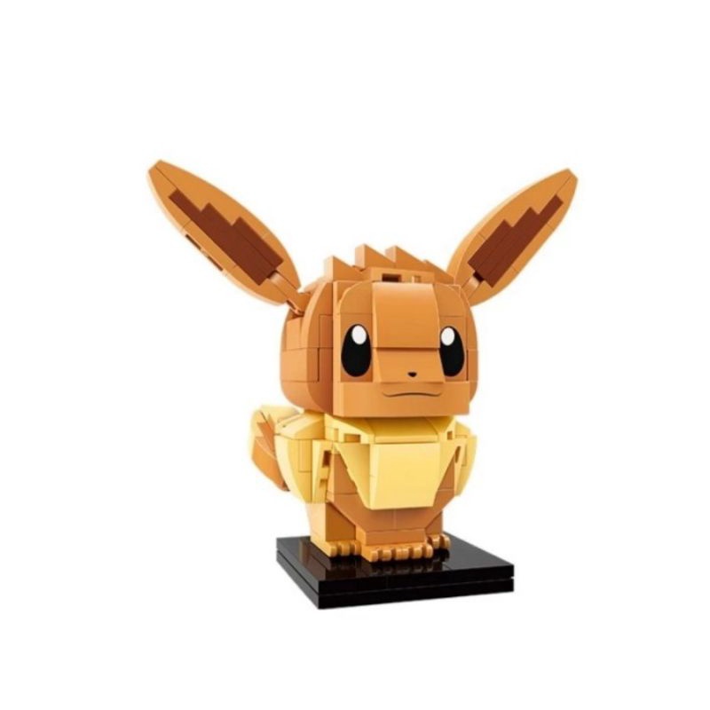 QMAN Keepley Pokemon Block Toy / Mainan Balok Susun Lego Pokemon Eevee