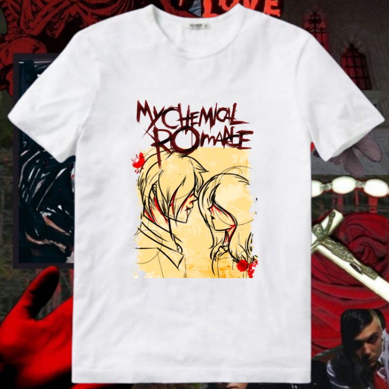 Kaos Baju Band Emo Mcr My Chemical Romance Helena Oversize 4XL 4 XL
