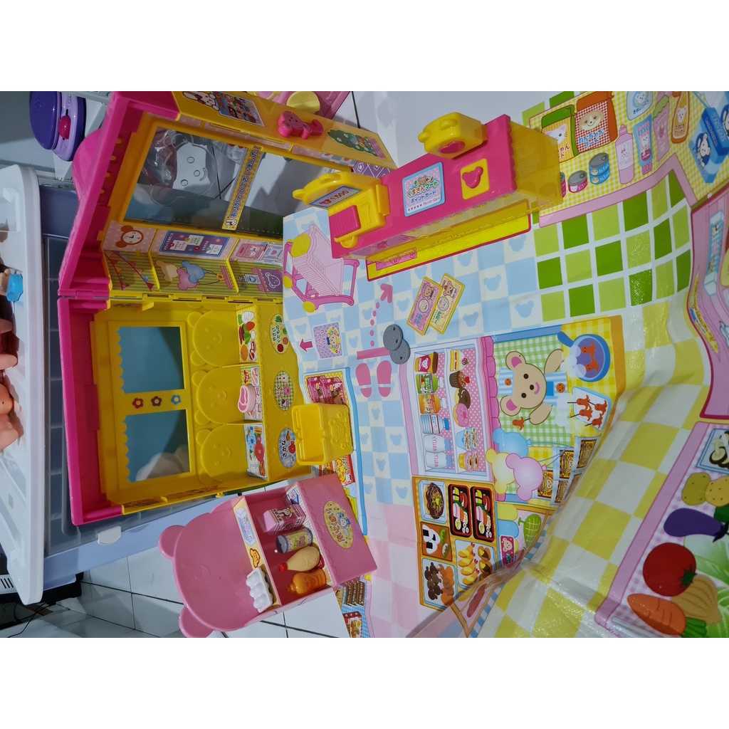 Preloved mainan boneka anak mell chan supermarket