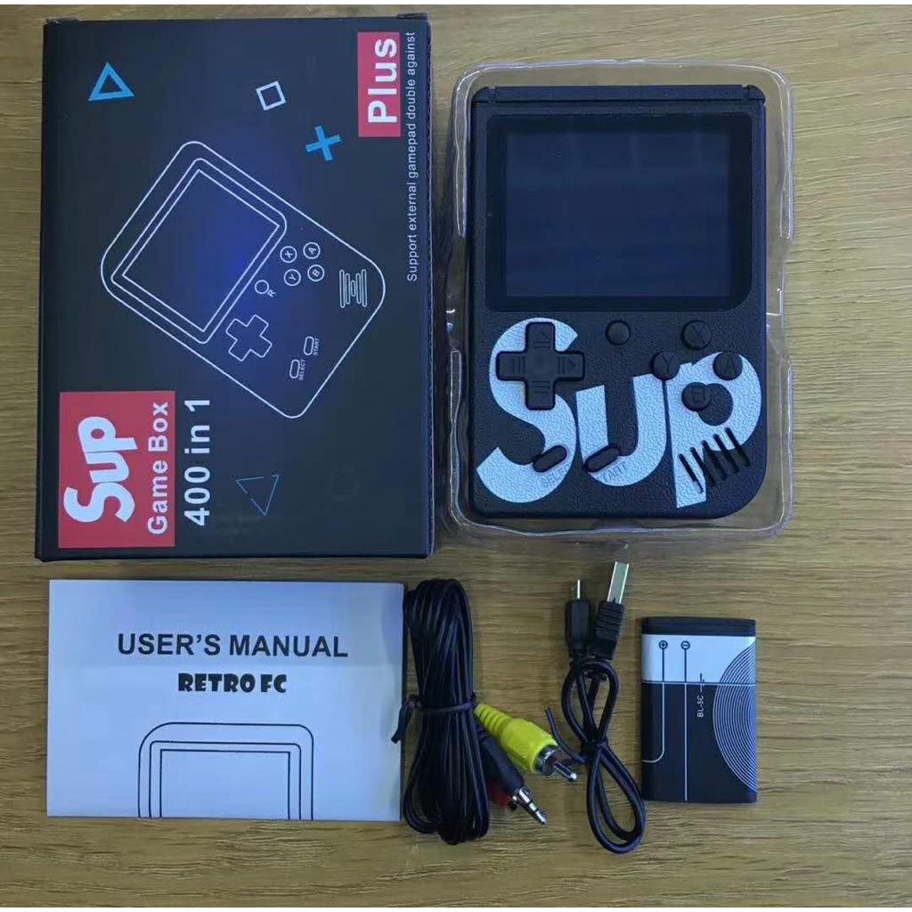 Queen Gameboy Retro SUP 400 Games Game Boy Console Mini Portable