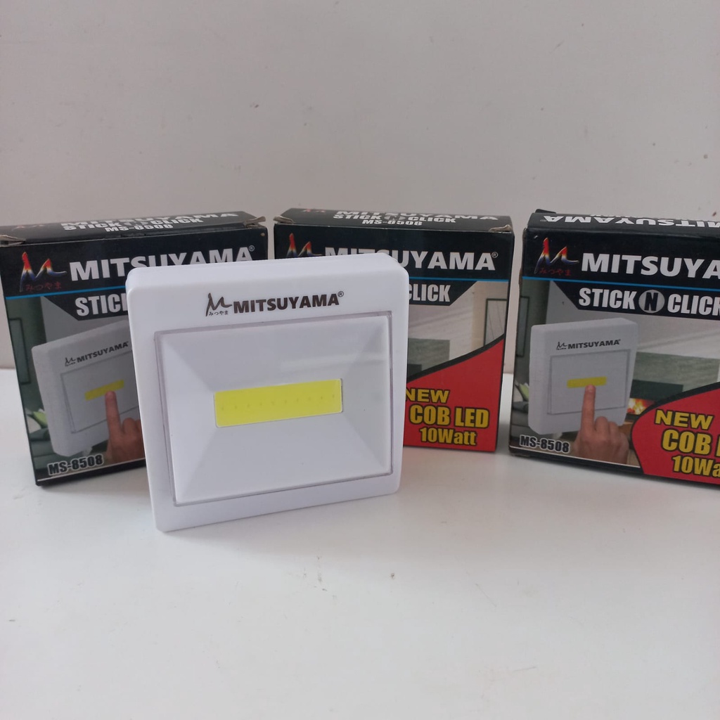 MITSUYAMA lampu emergency click on 10 watt asli