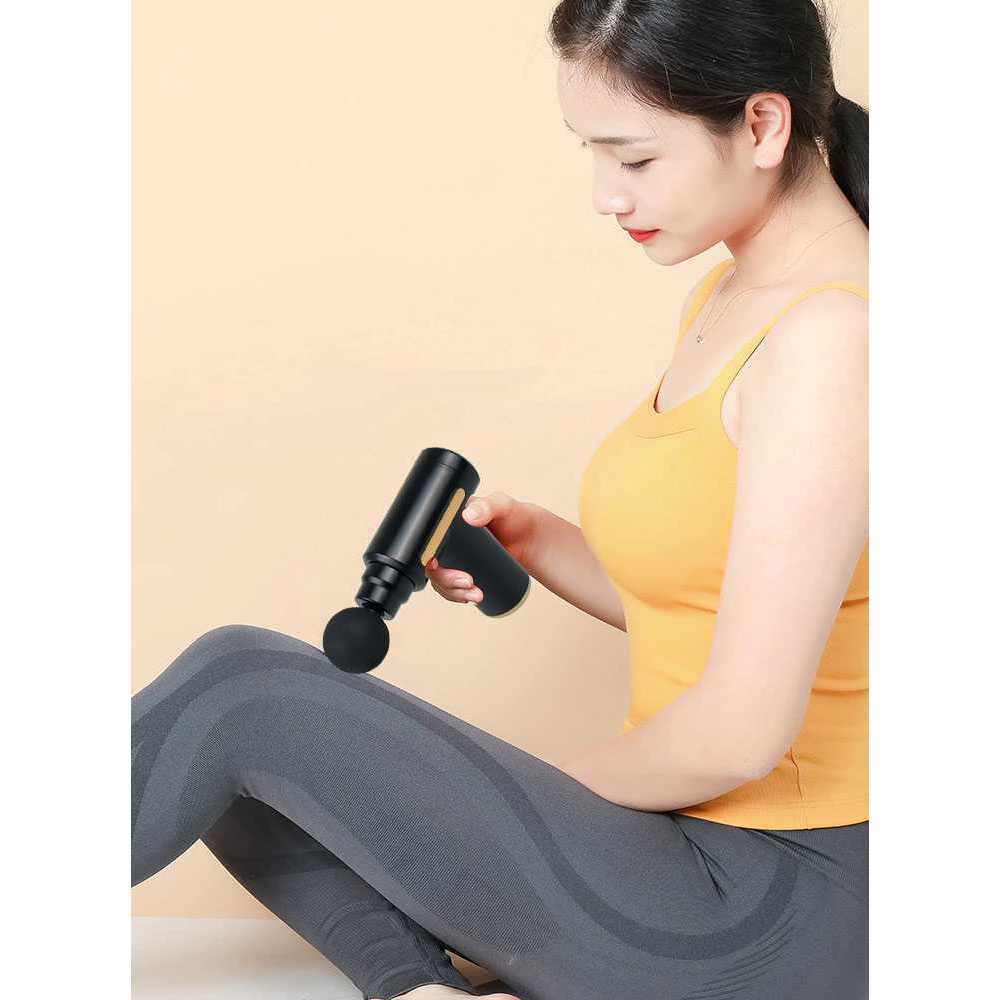 Alat Pijat Tubuh Elektrik Serbaguna Punggung Leher Kaki Tangan Terapi Otot Rechargeable Mini Portable Massager