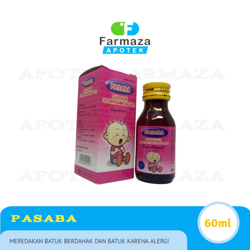 PASABA BABY COUGH EXPECTORANT SIRUP 60ML