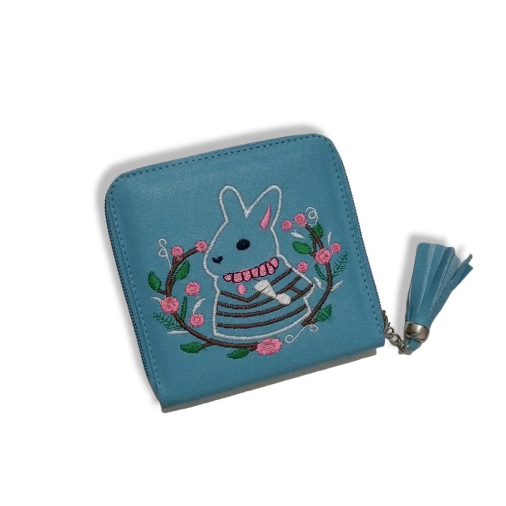 Dompet Lipat wanita bahan Tebal &amp; Cantik Motif Korea