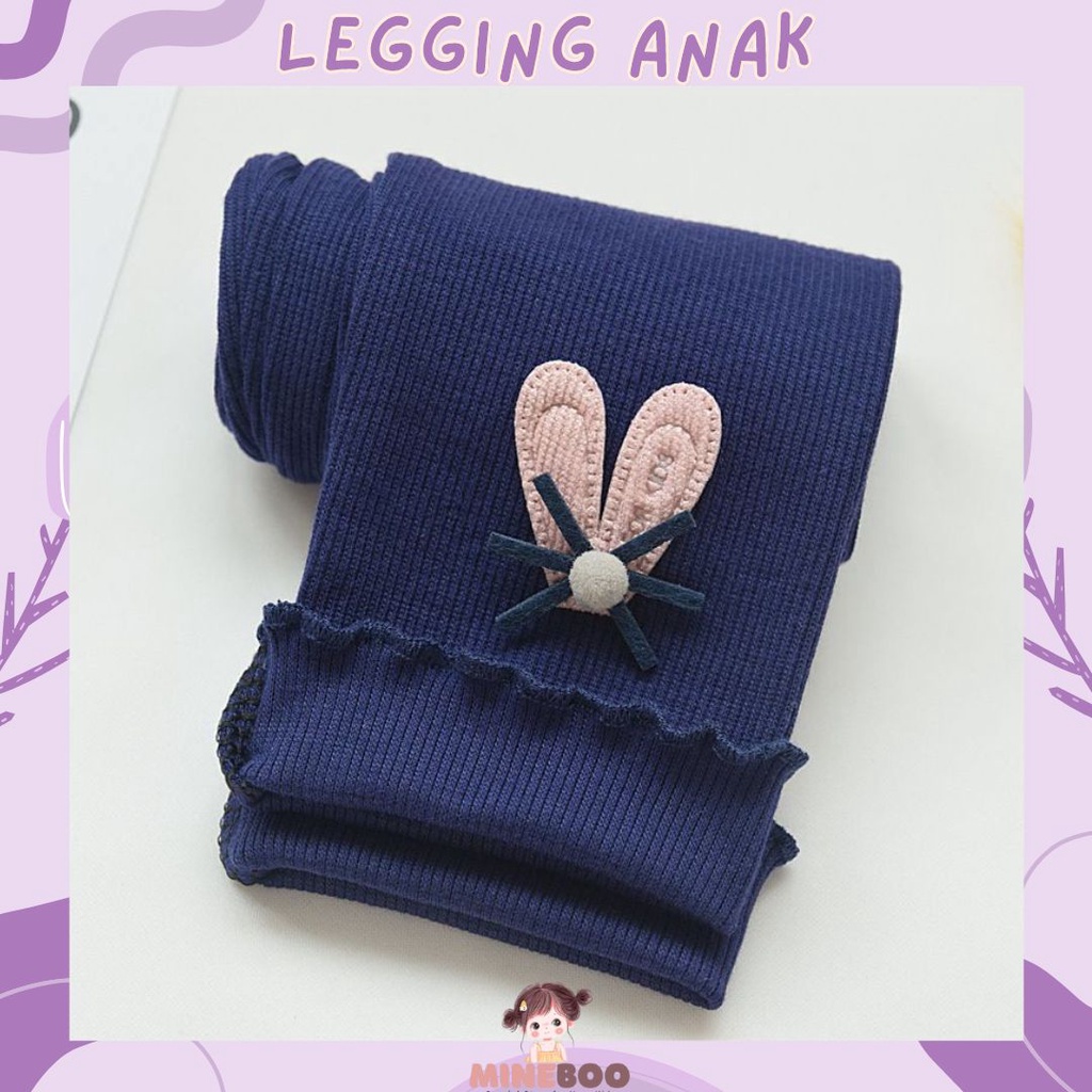 mineboo - LEGGING PRINCESSBUNNY legging anak perempuan bahan adem/legging import PART2