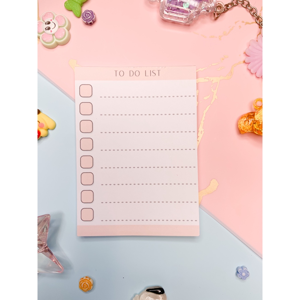 【GOGOMART】Kertas Memo Memopad Memo Notepad / Memo Catatan Bukan Sticky Notes Tempel - MM041