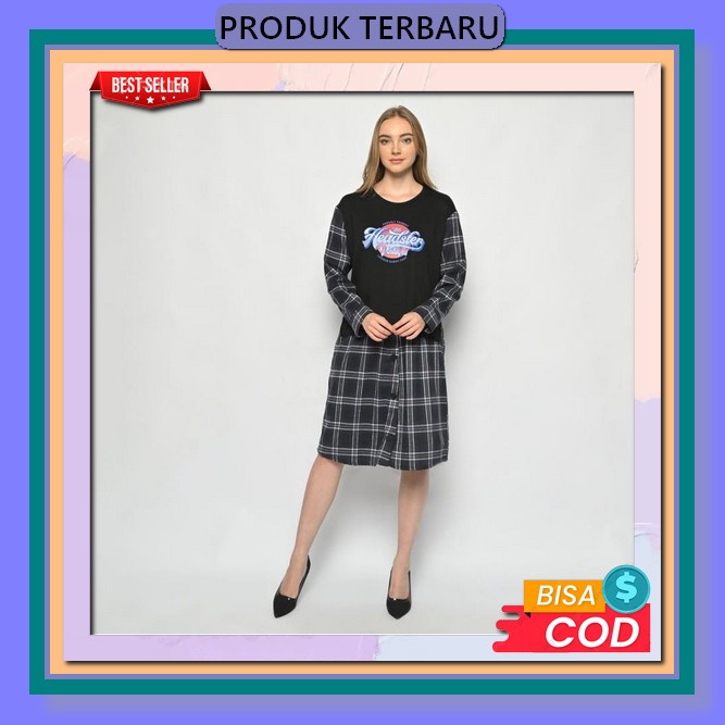 Fiersa Long Tunik Terbaru 2022 Dres Wanita Dewasa Kekinian Oufit Wanita Style Wanita Korea Baju Musl