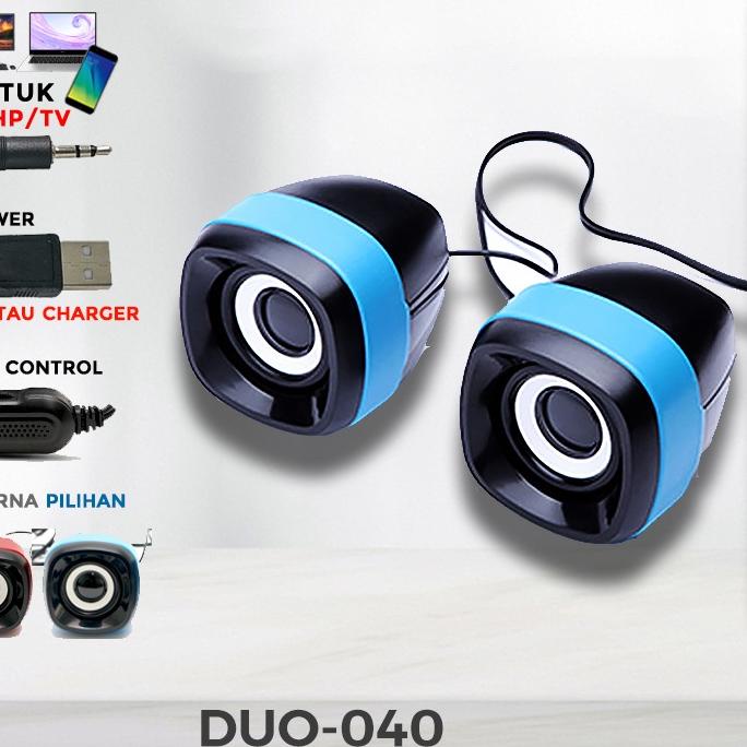 ❂ speaker aktif advance duo040 xtraa bass pc speaker komputer laptop spiker speker portable ▲