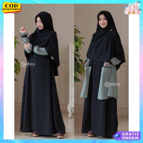 Gamis Terfavorit Pesta Gamis Cewek Premium Polos Import 2023 Kekinian Mewah Dewasa Baju Muslim Gamiz