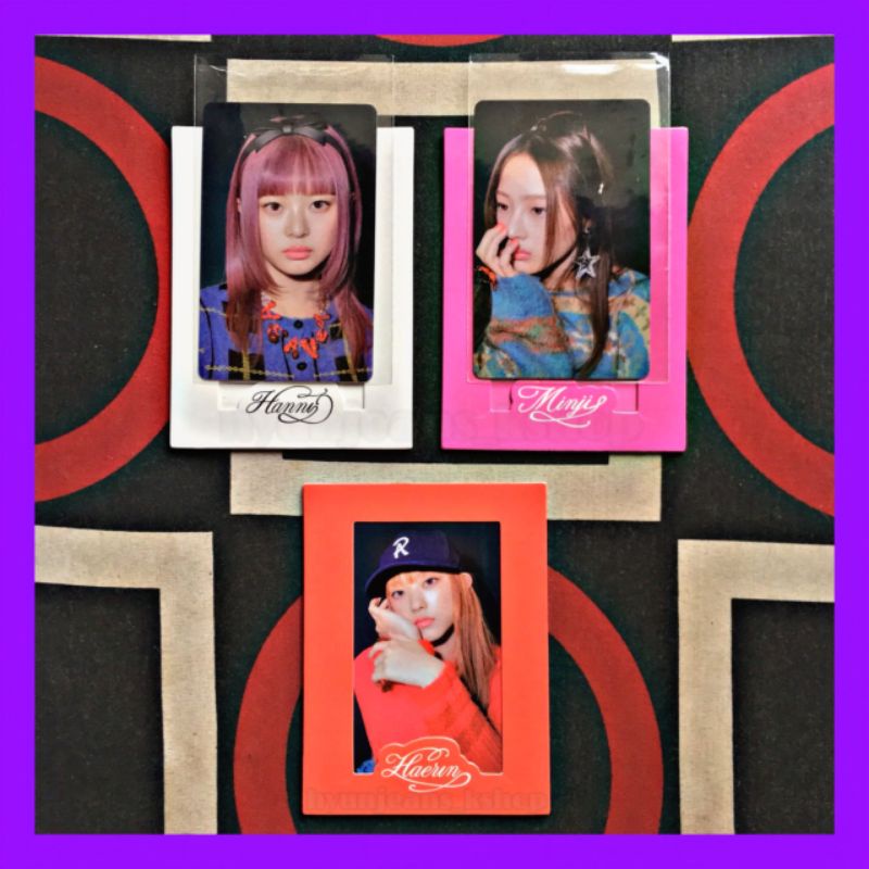 NEW JEANS - Official Photocard &Frame Benefit PO WEVERSE dari album NEWJEANS / NJ OMG DITTO