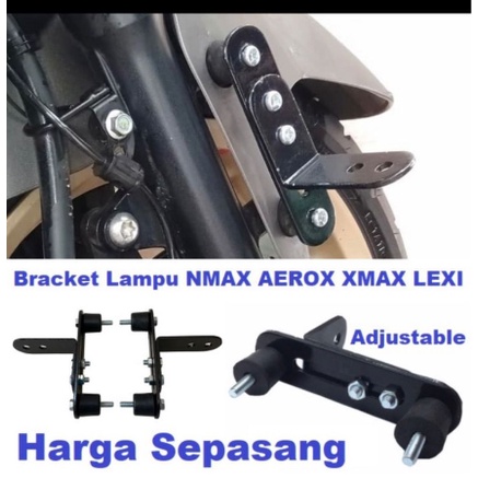 Breket lampu tembak NMAX XMAX AEROX LEXI 1 Set kanan kiri